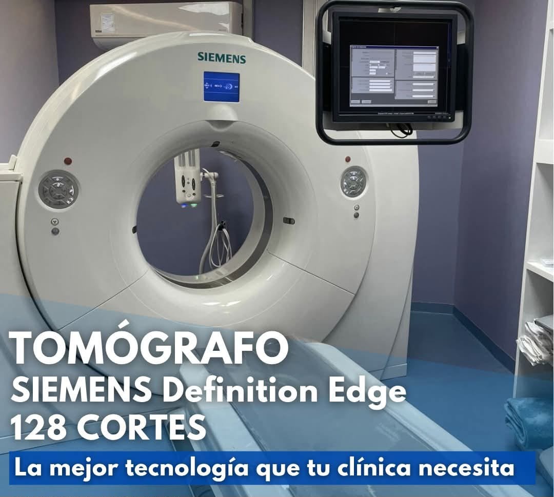 Tomógrafo de alta tecnología
